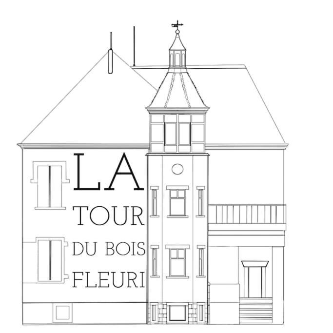 La Tour Du Bois Fleuri Lägenhet Colmar Exteriör bild